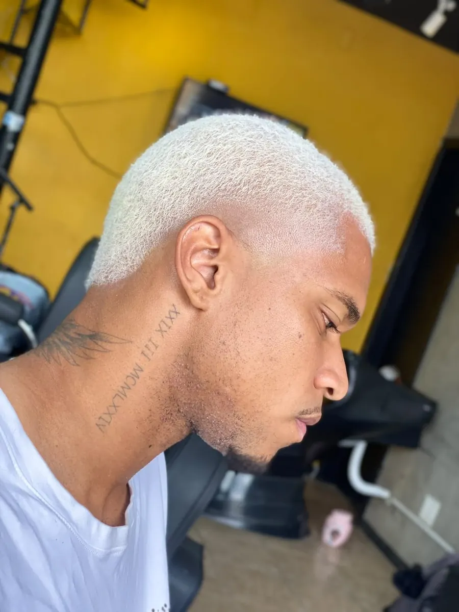 Platinado e degradê